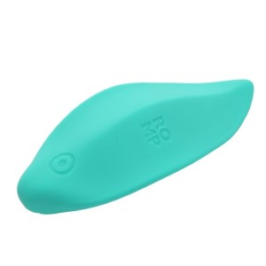 ROMP - VIBRATEUR WAVE STIMULATEUR CLITORIAL FORME ERGONOMIQUE VERT DEAU