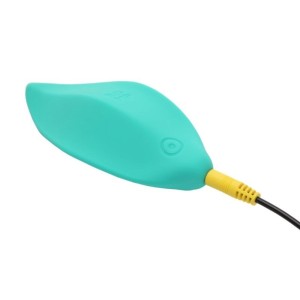 ROMP - VIBRATEUR WAVE STIMULATEUR CLITORIAL FORME ERGONOMIQUE VERT DEAU