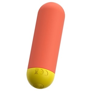 ROMP - RIOT BALLE VIBRANTE MULTIFONCTION ORANGE JAUNE