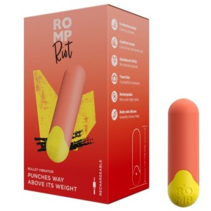 ROMP - RIOT BALLE VIBRANTE MULTIFONCTION ORANGE JAUNE