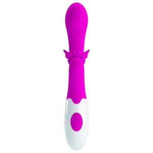PRETTY LOVE - VIBRATEUR LAPIN VIOLET 30 FONCTIONS BAISER PAPILLON