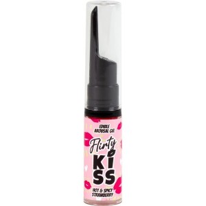 SECRETPLAY - GELS COQUINS BAISERS AVEC EFFETS DE SEXE ORAL FRAISE and MENTHE 2 X 8 GR