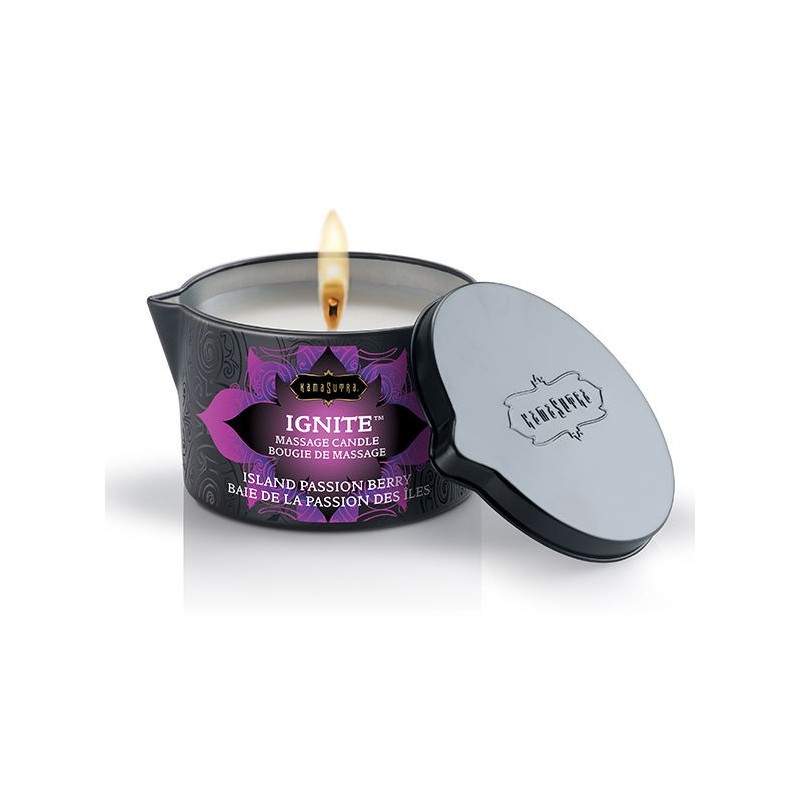 KAMASUTRA - BOUGIE DE MASSAGE ÎLE DE LA PASSION 170GR