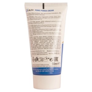 HOT - CRÈME STIMULANTE POUR LE PÉNIS V-ACTIV POUR HOMMES 50 ML