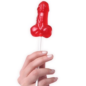 SECRETPLAY - SUCETTE PÉNIS GÉLIFIÉE À LA FRAISE