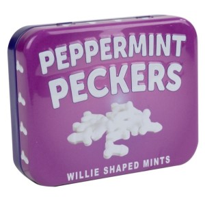 SPENCER and FLEETWOOD - BONBONS LA MENTHE SANS SUCRE FORME PÉNIS