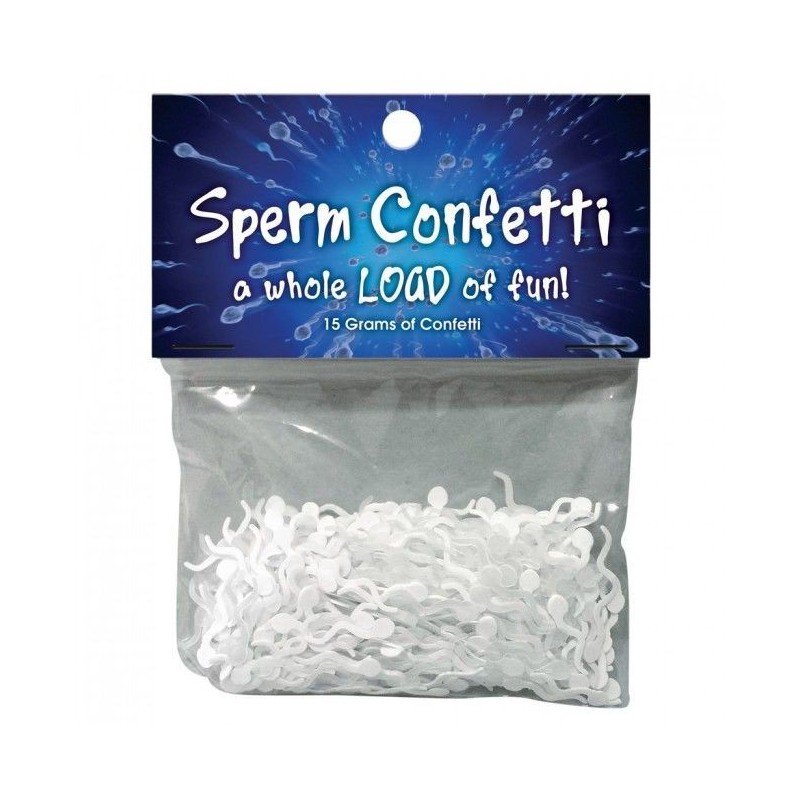 KHEPER GAMES - CONFETTIS EN FORME DE SPERME