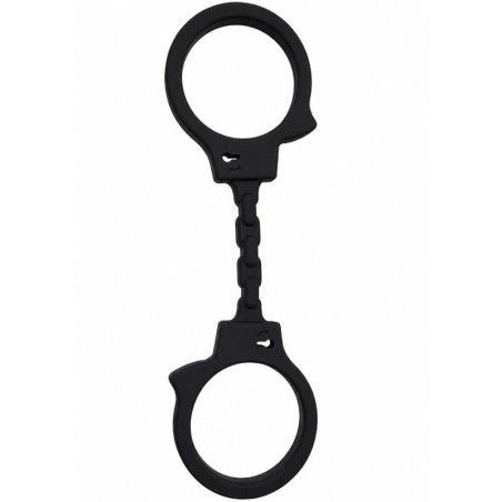 DIABLO PICANTE - MENOTTES EN SILICONE NOIRES
