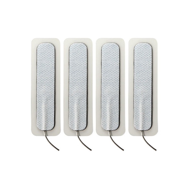 ELECTRASTIM - 4 X TAMPONS AUTO-ADHÉSIFS LONGS 1.5 CM X 7.5 CM