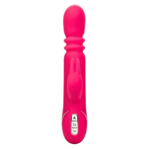 CALEXOTICS - JACK FANTASY TRIPLE VIBRATEUR CHAUFFANT LAPIN ROSE
