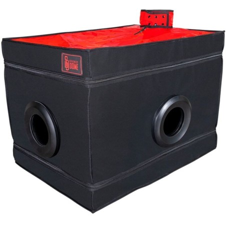 SECRET DOME - KINK CLUB LA NICHE CABINE NOIR ET ROUGE