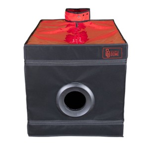 SECRET DOME - KINK CLUB LA NICHE CABINE NOIR ET ROUGE