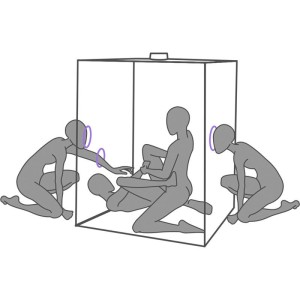 SECRET DOME - KINK CLUB CABINE SCANDALE PURPLE