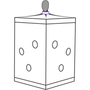 SECRET DOME - KINK CLUB CABINE SCANDALE PURPLE