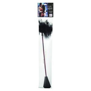 CALEXOTICS - SCANDAL FOUET À PLUMES NOIRES