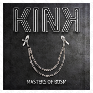 KINK - PINCES À METELIER AVEC 2 CHAÎNES FINES ARGENT 20-23 CM