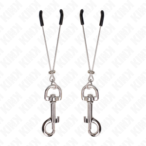 KINK - PINCE À METON CROCHET FIN ARGENT 7 CM