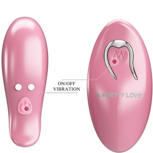 PRETTY LOVE - PINCES À TÉTONS CAILEY 10 VIBRATIONS TÉLÉCOMMANDE ROSE