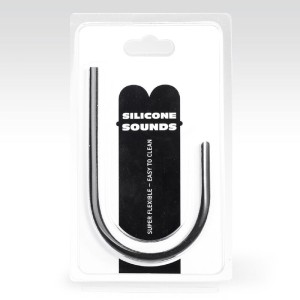 ALL BLACK - SONDE URÉTRALE EN SILICONE 10 MM