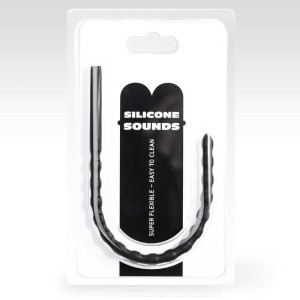 ALL BLACK - SONDE URÉTRALE EN SILICONE 6-8 MM
