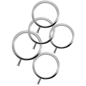 ELECTRASTIM - ELECTRARINGS ANNEAUX PÉNIS EN MÉTAL PACK DE 5