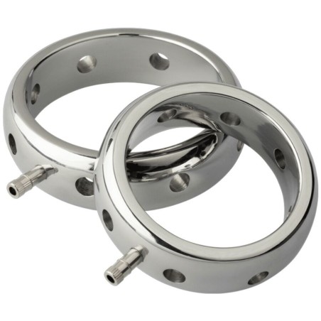 ELECTRASTIM - ANNEAU PÉNIS ÉLECTROMAGNÉTIQUE PRESTIGE EN MÉTAL 46 MM