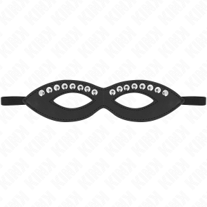 KINK - MASQUE POUR LES YEUX AVEC MINI RIVETS MODÈLE 1 20,5 x 5,5 CM