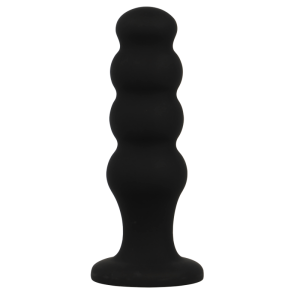 BLACKandSILVER - PLUG ANAL EN SILICONE SCOTT PREMIUM NOIR