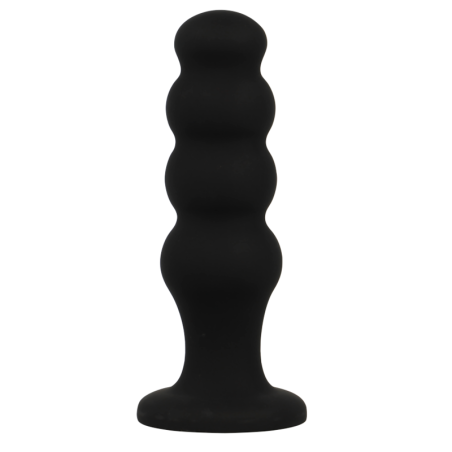 BLACKandSILVER - PLUG ANAL EN SILICONE SCOTT PREMIUM NOIR
