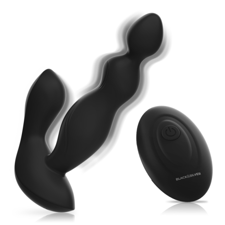 BLACKandSILVER - TÉLÉCOMMANDE EN SILICONE POUR PLUG ANAL CORA
