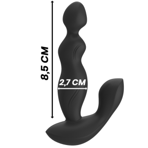 BLACKandSILVER - TÉLÉCOMMANDE EN SILICONE POUR PLUG ANAL CORA