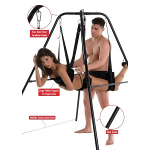 HIDDEN DESIRE - EXTREME LOVERS BALANÇOIRE SEXUELLE AVEC SUPPORT