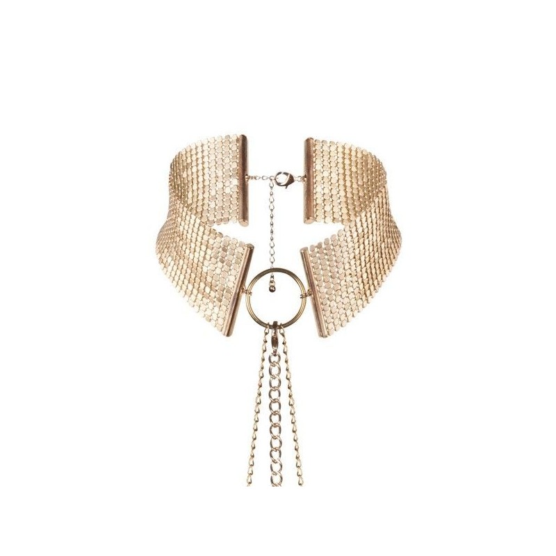 BIJOUX - DÉSIR MÉTALLIQUE COLLIER MÉTALLISÉ DORÉ