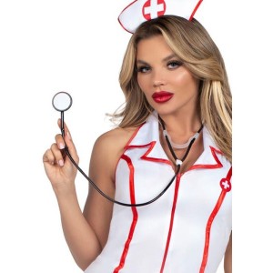 LEG AVENUE - COSTUME DINFIRMIÈRE EN CHEF BLANC S-M