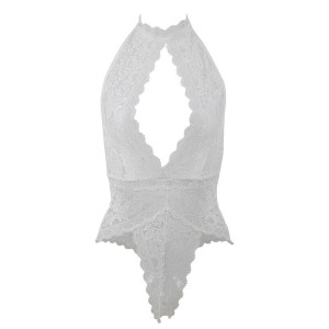 SUBBLIME - 953867 BODY DENTELLE BLANC L-XL