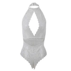 SUBBLIME - 953867 BODY DENTELLE BLANC L-XL