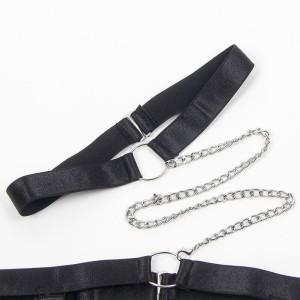 SUBBLIME - 954390 BODY SEXY AVEC PORTE-JARRETELLES NOIR L-XL