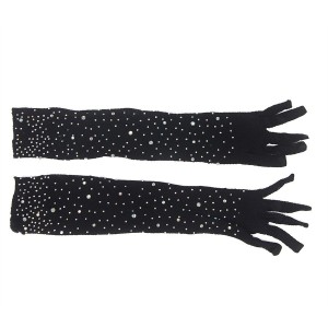 SUBBLIME - 957469GANTS SHINE TRANSPARENTS NOIRS S-M