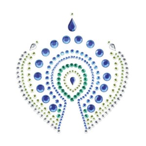 BIJOUX - INDISCRETS FLAMBOYANT BLEUandVERT
