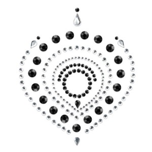 BIJOUX - INDISCRETS FLAMBOYANT NOIR and ARGENT