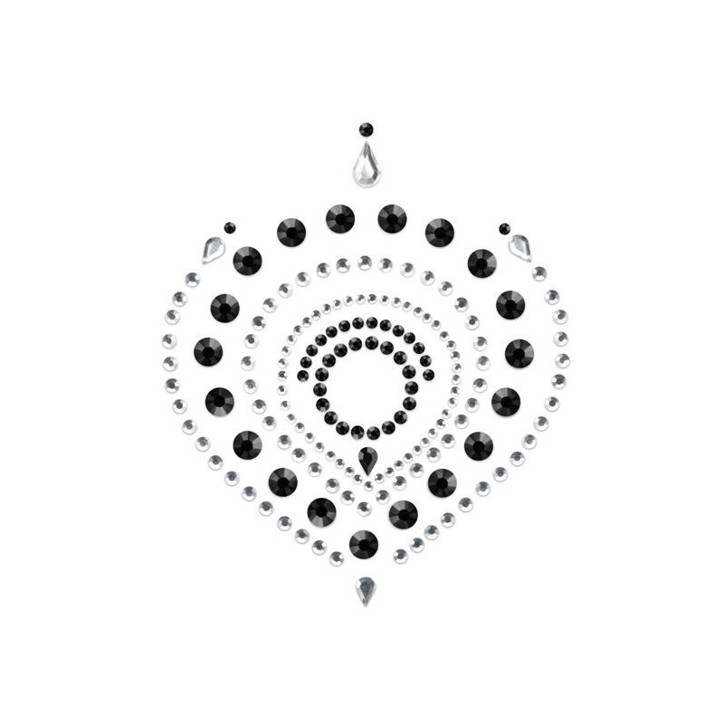 BIJOUX - INDISCRETS FLAMBOYANT NOIR and ARGENT