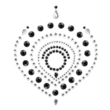 BIJOUX - INDISCRETS FLAMBOYANT NOIR and ARGENT