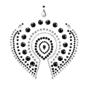 BIJOUX - INDISCRETS FLAMBOYANT NOIR and ARGENT