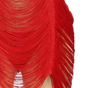 SUBBLIME - 954253 ROBE À BRETELLES STRING ROUGE L-XL