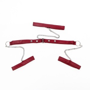SUBBLIME - 954437 ROBE BONDAGE EN DENTELLE NOIRE L-XL