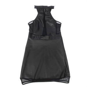SUBBLIME - 955472 ROBE DOS NU AVEC TRANSPARENCES NOIRE S-M