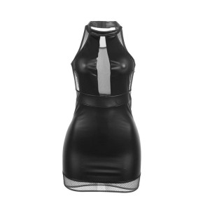 SUBBLIME - 955489 ROBE DOS NU AVEC TRANSPARENCES NOIRE L-XL