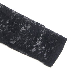 SUBBLIME - 955595 ROBE À MANCHES LONGUES AVEC DENTELLE NOIRE S-M