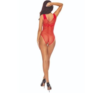 PASSION - BS109 BAS DE JAMBE PAPILLON ROUGE