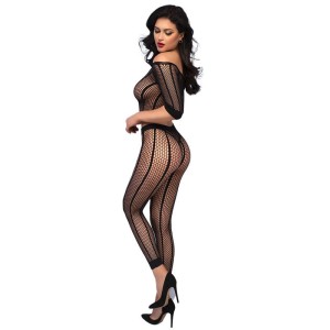 CHILIROSE - CR 4647 TOP and LEGGINS NOIR S-M